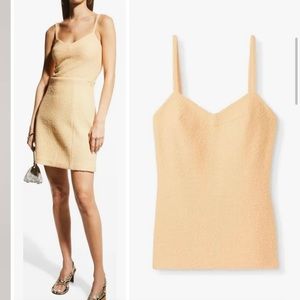 St John Micro Tweed Camisole Top L